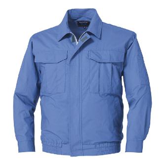 アイトス（株） 空調服 長袖ブルゾン(男女兼用) AZ-KU90550 空調服　長袖ブルゾン（男女兼用） AZ-KU90550-006-6L ﾗｲﾄﾌﾞﾙｰ