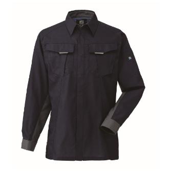 日新被服（株） 長袖シャツ SR2541-02 長袖シャツ SR2541-02-3L ﾈｲﾋﾞｰ