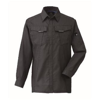 日新被服（株） 長袖シャツ SR2541-54 長袖シャツ SR2541-54-LL ｼｯｸﾌﾞﾗｯｸ
