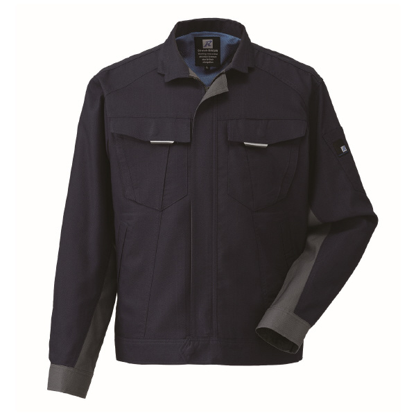 日新被服（株） 長袖ジャンパー SR2561-02 長袖ジャンパー SR2561-02-LL ﾈｲﾋﾞｰ