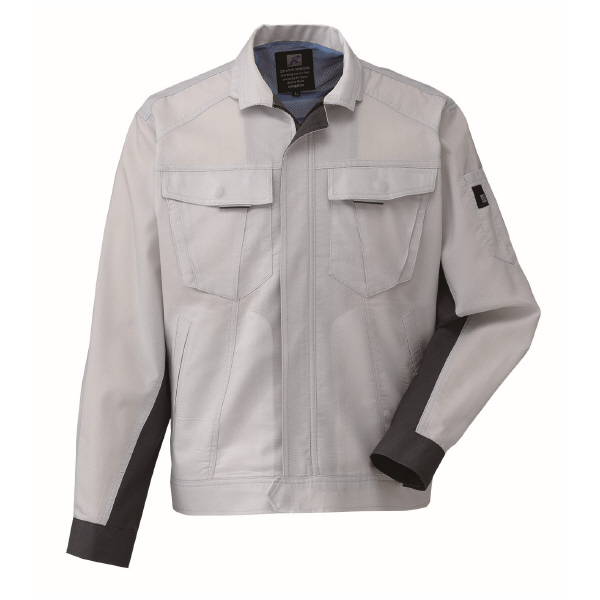 日新被服（株） 長袖ジャンパー SR2561-40 長袖ジャンパー SR2561-40-4L ｼﾙﾊﾞｰ