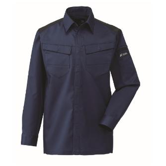日新被服（株） 長袖シャツ SR2643-02 長袖シャツ SR2643-02-6L ﾈｲﾋﾞｰ