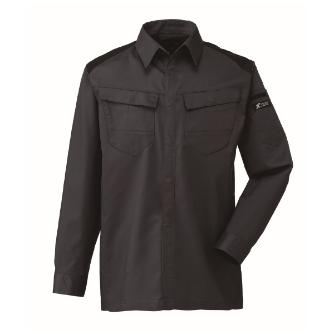 日新被服（株） 長袖シャツ SR2643-54 長袖シャツ SR2643-54-L ｼｯｸﾌﾞﾗｯｸ