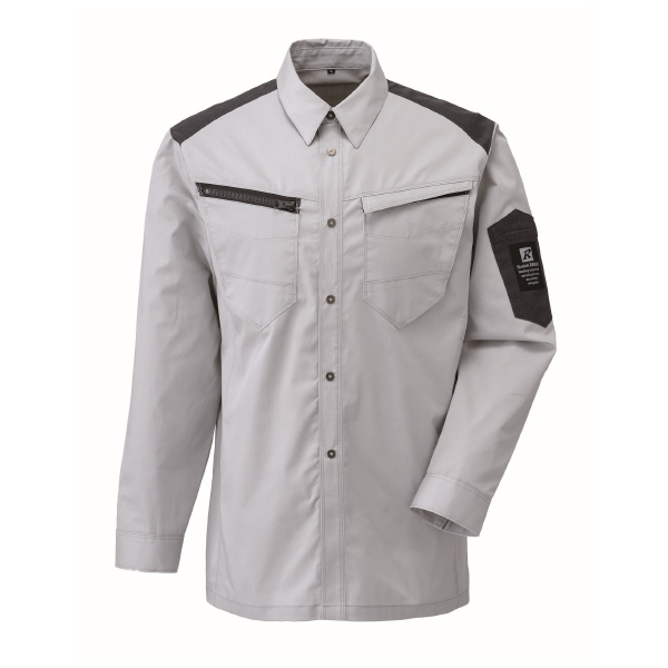 日新被服（株） 長袖シャツ SR2741-40 長袖シャツ SR2741-40-M ｼﾙﾊﾞｰ