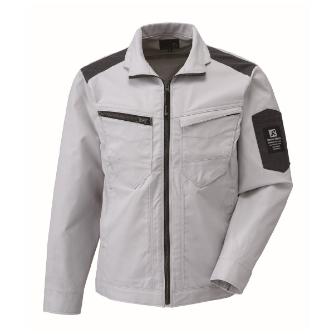 日新被服（株） 長袖ジャンパー SR2761-40 長袖ジャンパー SR2761-40-3L ｼﾙﾊﾞｰ