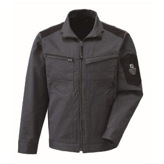 日新被服（株） 長袖ジャンパー SR2761-333 長袖ジャンパー SR2761-333-S ﾓｸﾌﾞﾗｯｸ