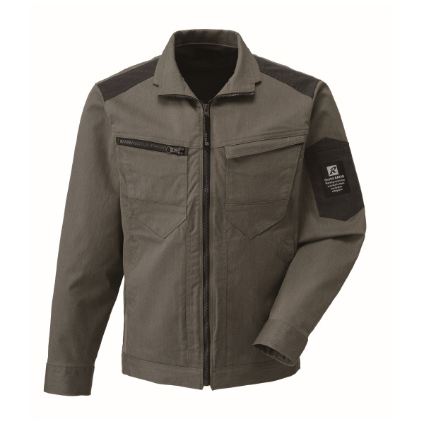 日新被服（株） 長袖ジャンパー SR2761-613 長袖ジャンパー SR2761-613-6L ﾓｸｸﾞﾘｰﾝ