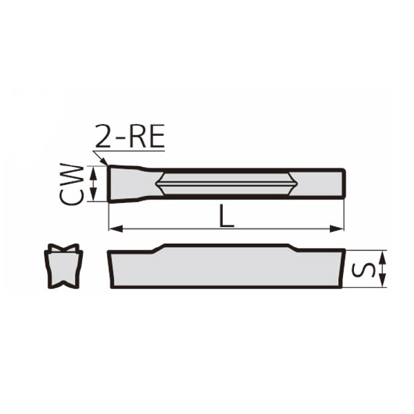 住友電気工業（株） SEC－溝入れバイト インサート GCMN-GF1 ＳＥＣ－溝入れバイト　インサート GCMN6002-GF1 AC5015S