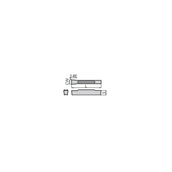 住友電気工業（株） SEC－溝入れバイト インサート GCMN-GF1 ＳＥＣ－溝入れバイト　インサート GCMN6002-GF1 AC530U