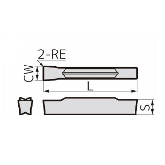 住友電気工業（株） SEC－溝入れバイト インサート GCMN-ML1 ＳＥＣ－溝入れバイト　インサート GCMN6004-ML1 AC530U