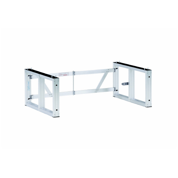 （株）ピカコーポレイション アルミ製折りたたみ式ステージ 枠 SP ステージ　枠Ｈ６００　奥行９００ｍｍ SP-69