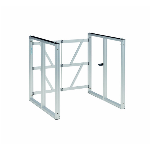 （株）ピカコーポレイション アルミ製折りたたみ式ステージ 枠 SP ステージ　枠Ｈ９００　奥行９００ｍｍ SP-99