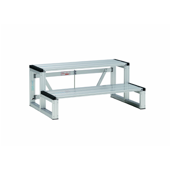 （株）ピカコーポレイション アルミ製折りたたみ式ステージ ステップ SP ステージ　ステップ　２段型 SP-23S