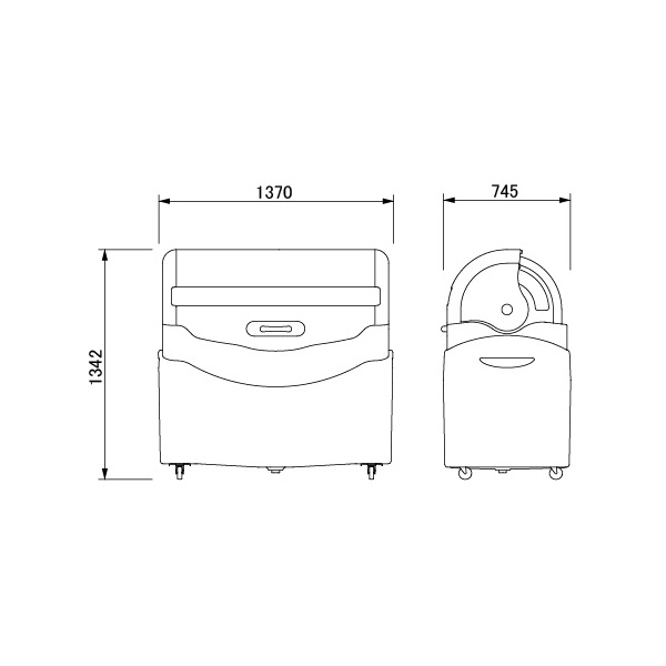 （株）カイスイマレン ジャンボペール キャスター付 PN ジャンボペール　キャスター付 PN1000C