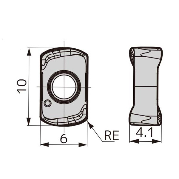 住友電気工業（株） カッタチップ LNMU-H カッタチップ LNMU06T3ZNER-H ACU2500