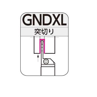 住友電気工業（株） SEC－溝入れバイト ホルダ GNDXL ＳＥＣ－溝入れバイト　ホルダ GNDXLL2020K-632