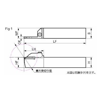 住友電気工業（株） SEC－溝入れバイト ホルダ GNDXL ＳＥＣ－溝入れバイト　ホルダ GNDXLL2525M-632
