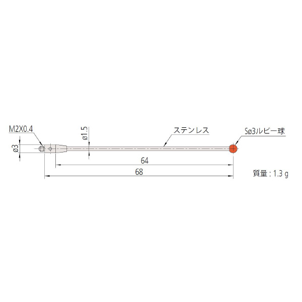 （株）ミツトヨ MS2 06ABF ＭＳ２－３Ｒ６４ 06ABF402