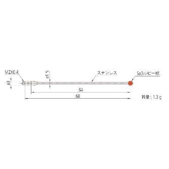 （株）ミツトヨ MS2 06ABF ＭＳ２－３Ｒ６４ 06ABF402