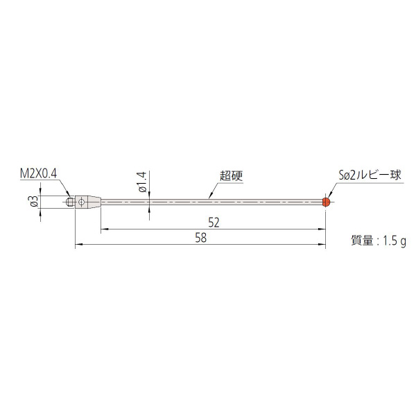 （株）ミツトヨ MS2 06ABF ＭＳ２－２Ｒ５２ 06ABF406