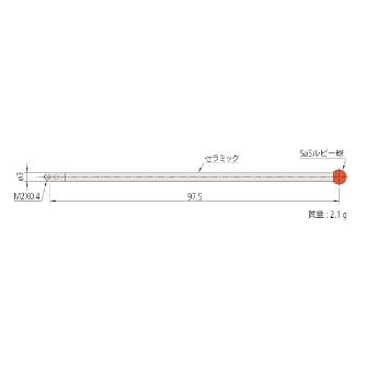 （株）ミツトヨ MS2 06ABF ＭＳ２－５Ｒ９７．５Ｃ 06ABF411