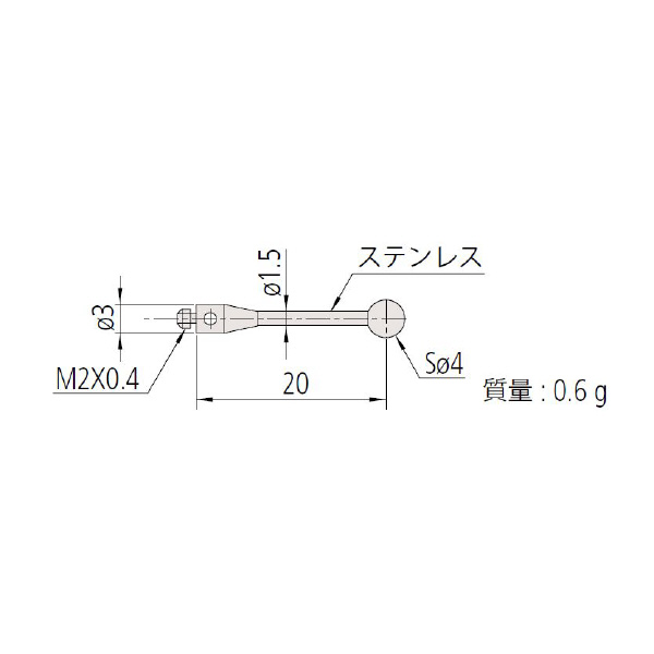 （株）ミツトヨ MS2 06ABN ＭＳ２－４Ｒ２０ 06ABN775