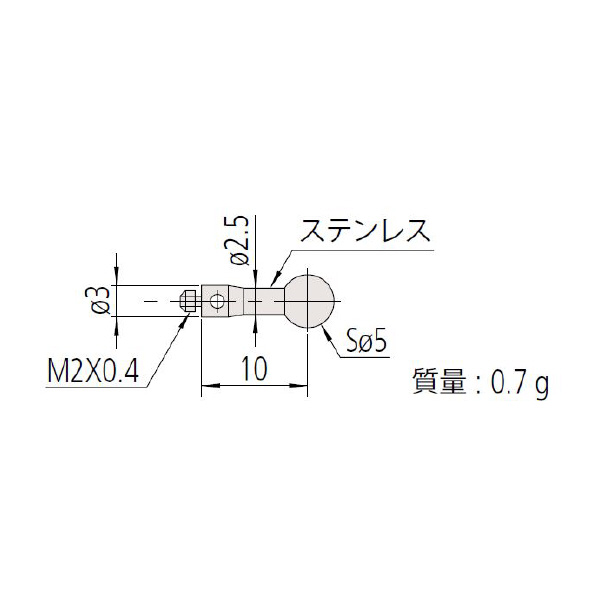 （株）ミツトヨ MS2 06ABN ＭＳ２－５Ｒ１０ 06ABN780