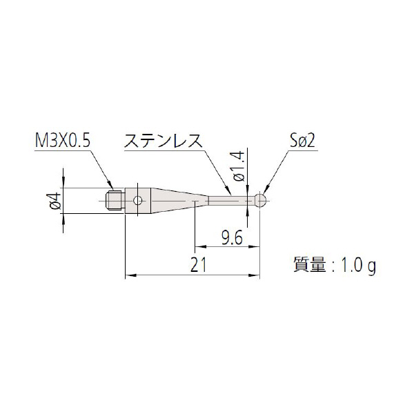 （株）ミツトヨ MS3 06ABN ＭＳ３－２Ｒ９．６ 06ABN820