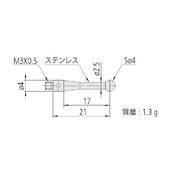 （株）ミツトヨ MS3 06ABN ＭＳ３－４Ｒ１７ 06ABN827