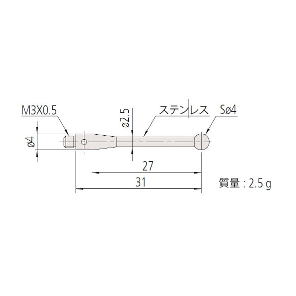 （株）ミツトヨ MS3 06ABN ＭＳ３－４Ｒ２７ 06ABN828