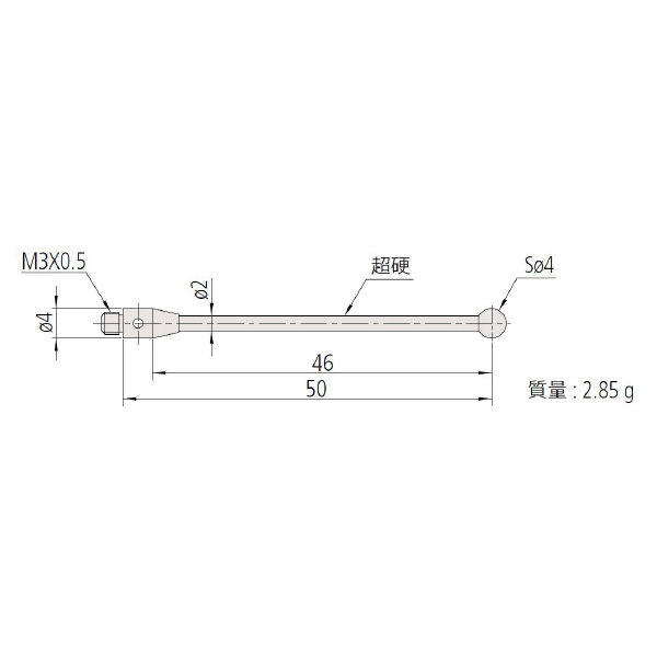 （株）ミツトヨ MS3 06ABN ＭＳ３－４Ｒ４６ 06ABN830