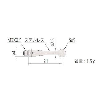 （株）ミツトヨ MS3 06ABN ＭＳ３－５Ｒ２１ 06ABN831