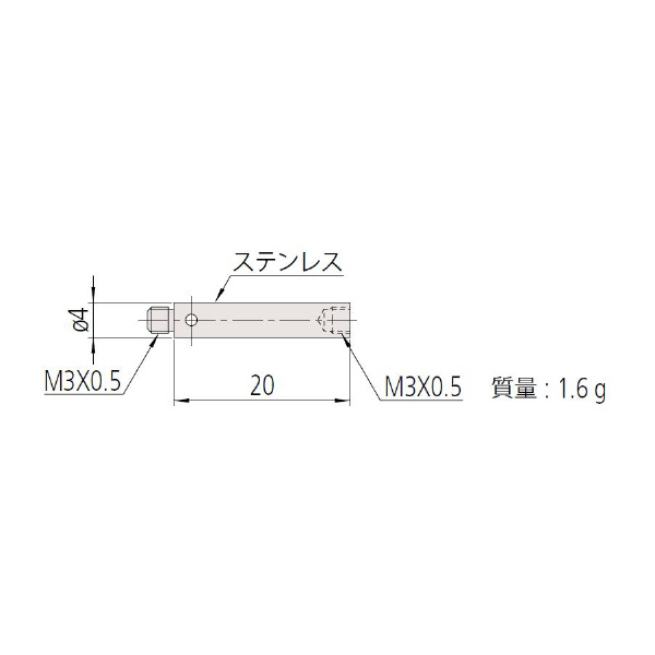 （株）ミツトヨ MS3 06ABN ＭＳ３－ＥＸＴ２０ 06ABN834