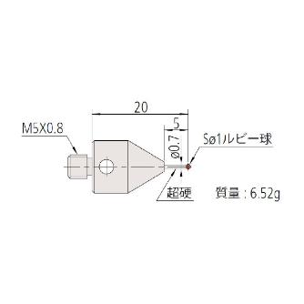 （株）ミツトヨ MS5 06ABS ＭＳ５－１Ｒ５ 06ABS920