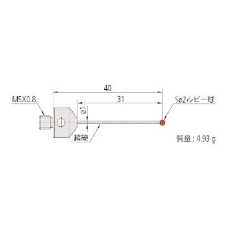 （株）ミツトヨ MS5 06ABS ＭＳ５－２Ｒ３１ 06ABS925