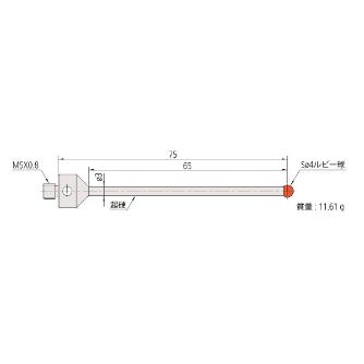 （株）ミツトヨ MS5 06ABS ＭＳ５－４Ｒ６５ 06ABS937