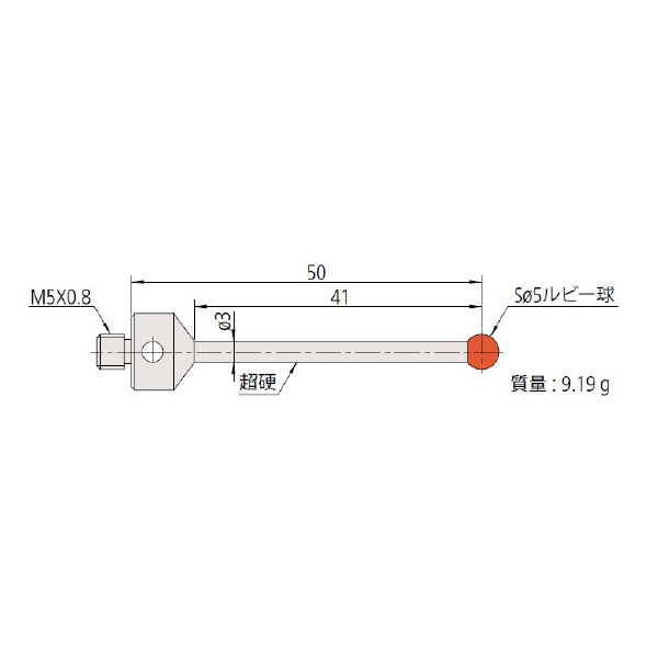 （株）ミツトヨ MS5 06ABS ＭＳ５－５Ｒ４１ 06ABS940