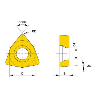 三菱マテリアル（株） 旋削用インサート WBMTL 旋削用インサート（超硬コーティング） WBMTL30204R-MV MC6125