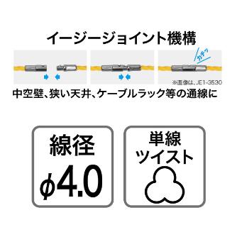 ジェフコム（株） マルチジョイント呼線(3本入) JE1 マルチジョイント呼線（３本入） JE1-4054