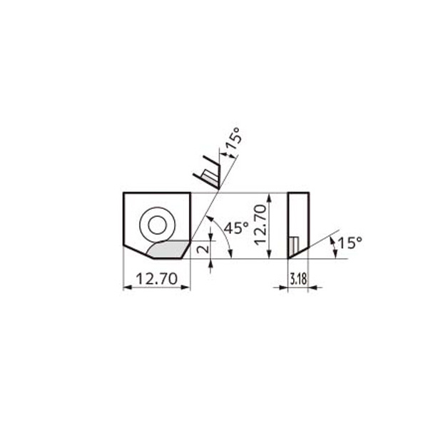 住友電気工業（株） スミボロン カッタチップ SNEW-S スミボロン　カッタチップ SNEW1203ADTR-S BN7125