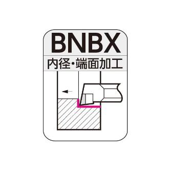 住友電気工業（株） スミボロン 小径ボーリングバイト BNBX スミボロン　小径ボーリングバイト BNBX055R BN7125