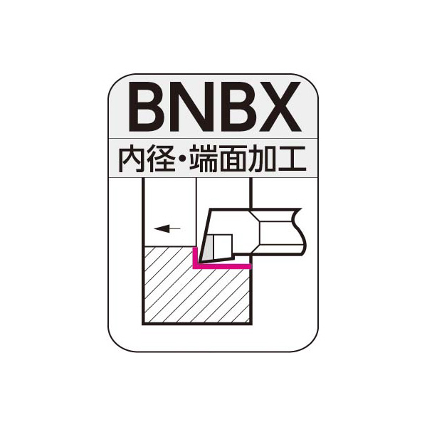 住友電気工業（株） スミボロン 小径ボーリングバイト BNBX スミボロン　小径ボーリングバイト BNBX055R BN7125