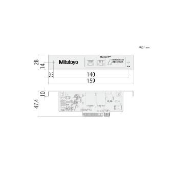 （株）ミツトヨ LSM I/Fユニット 02AGQ ＬＳＭ　Ｉ／Ｆユニット LSM-EI-A 02AGQ300