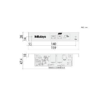 （株）ミツトヨ LSM I/Fユニット 02AGQ ＬＳＭ　Ｉ／Ｆユニット LSM-PN-A 02AGQ350