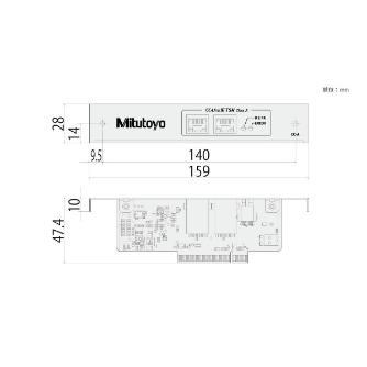 （株）ミツトヨ LSM I/Fユニット 02AGQ ＬＳＭ　Ｉ／Ｆユニット LSM-CC-A 02AGQ390