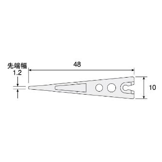ホーザン株式会社 透明チップ 透明チップ P-640A-1
