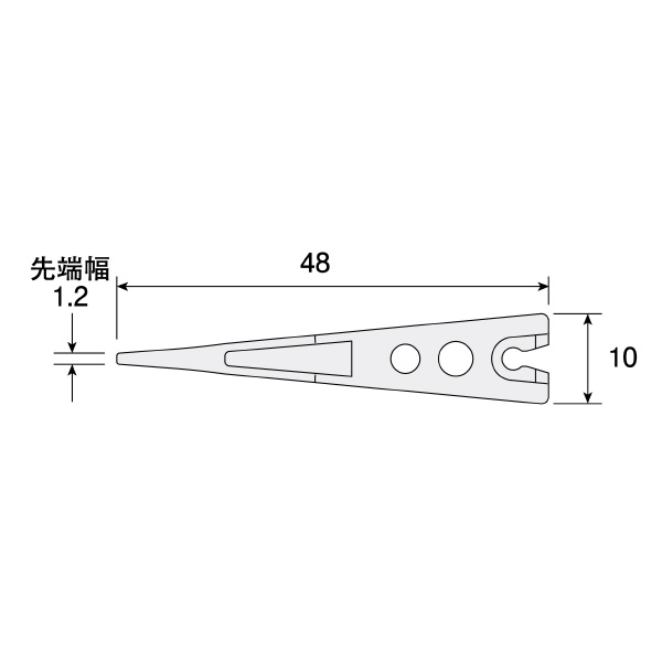 ホーザン株式会社 透明チップ 透明チップ P-640A-1