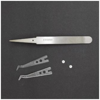 ホーザン株式会社 透明チップピンセット 透明チップピンセット P-642-A