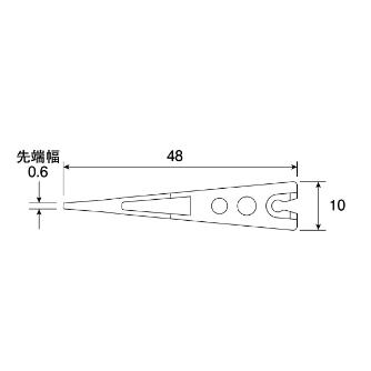 ホーザン株式会社 透明チップ 透明チップ P-644A-1