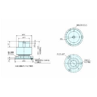 （株）ナベヤ 中量マウント BMM 中量マウント BMM040L2